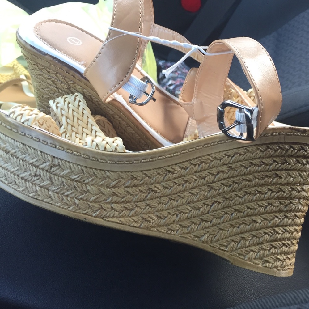 Tan Spring Wedges
